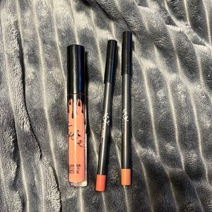 Kylie lipstick and liner duo